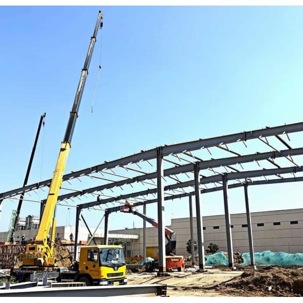 Pre-engineered Steel Structure Workshop Single and Multi-span Steel Structure Workshop