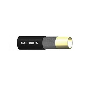 High Pressure Hydraulic Rubber Hose Synthetic Fibber Braided Rubber Resin SAE100