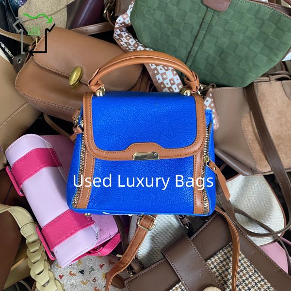 Branded Lady Mixed Color Used Bags Bales Original Women Second Hand Luxury Bags