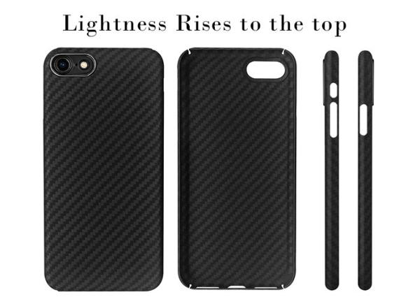 Desgaste - caixa protetora resistente do telefone de Aramid para o iPhone 7 8