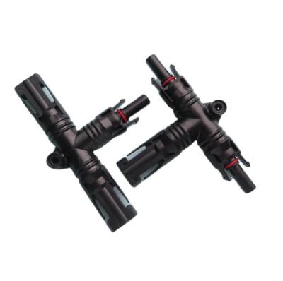 MC-4 2T adapter 2 way solar cell panel special connector photovoltaic cable joint