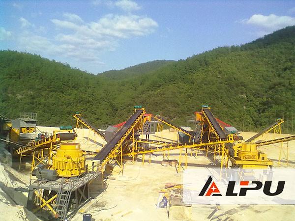 Large Capacity Complete Stone Crushing Plant for Aggregate , Stone Jaw Crusher