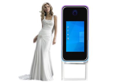 RGB Dimmable Mirrored Photo Booth Roamer Mirror Touch Screen Photo Booth
