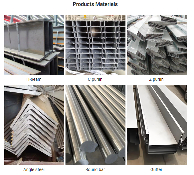 Prefabricated Wide Span Modular Steel Structures Building Metal Construction Projects