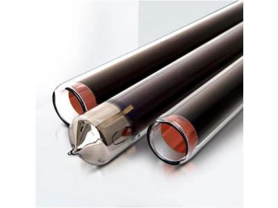 Evacuated vacuum tube for solar water heater and solar collector