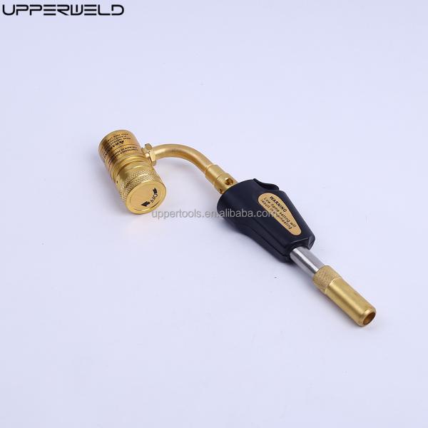 Portátil de bronce boquilla UP3000 antorcha de calefacción con propano de llama de auto-ignición porta manos
