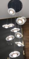 Modern Nordic Light Fixtures Pop Metal Lamp Home Decoration Fancy Pendant Lamp Simplicity Restaurant Flying Saucer Chandelier