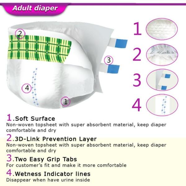 High Quality and Lowest Price of Disposable Adult Diaper