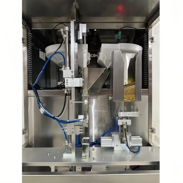 1.5kw Automatic Tea Packing Machine Vacuum Pre Made Bag Packing Machine 220V