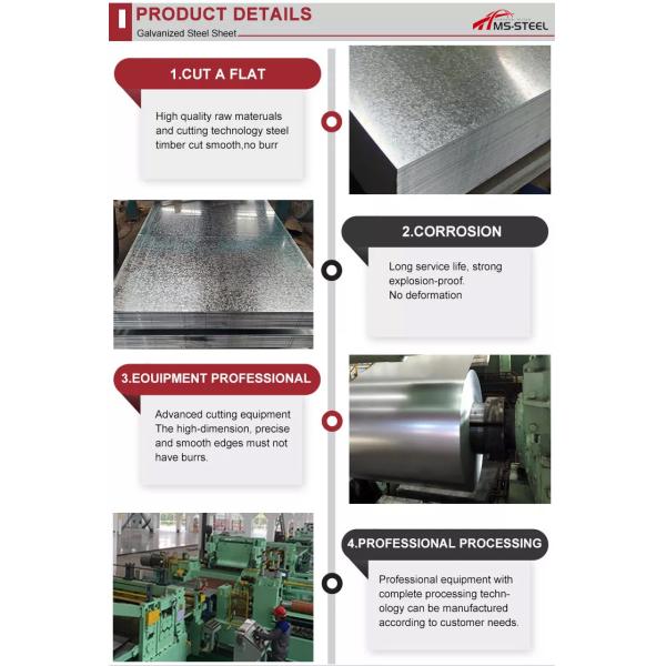 Coated Pre Painted Galvanized Steel Sheet And Coils Iron Astm A653 ST12 DC01 DX51D  2200mm