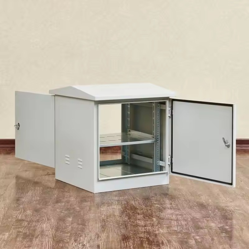 Private Mold Yes 4U-15U 19inch Outdoor Rainproof Cabinet Electric Control Cabinet Distribution Box