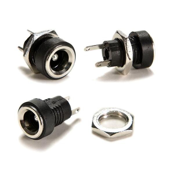 5.5mm X 2.1mm CQC Dc Power Jack Female Panel Mount Connector