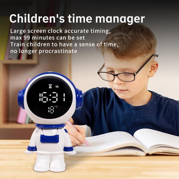 APP Control Customized Lighting Smart Wake-up  Astronaut Alarm Clock