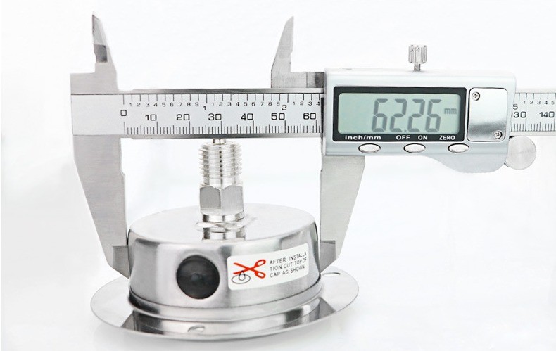 Stainless Steel Glycerol Filling Pressure Gauge 0-60mpa for Precise Measurements