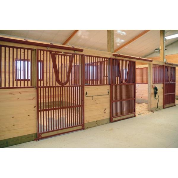 Modern Single Horse Stall Panels Strong Bamboo Board / Plank Construction