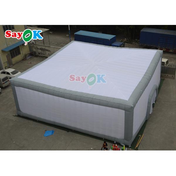 Ночной клуб шатра воздуха портативного освещения дискотеки СИД раздувной рекламируя раздувное иглу