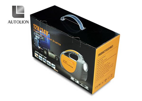 Li-ion 12 / 24V 800A Jump Starter Power Bank for Truck , Motorcycle , Boat , Jet Ski