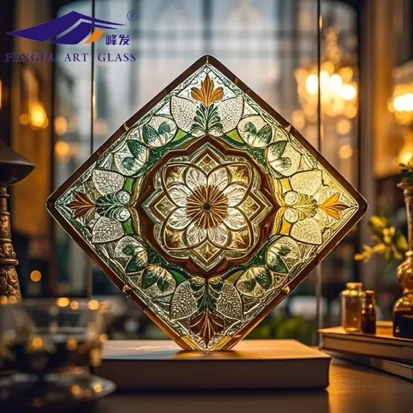 Mild Physique Patterned Decorative Glass For Elegant Showcase Shower Rooms