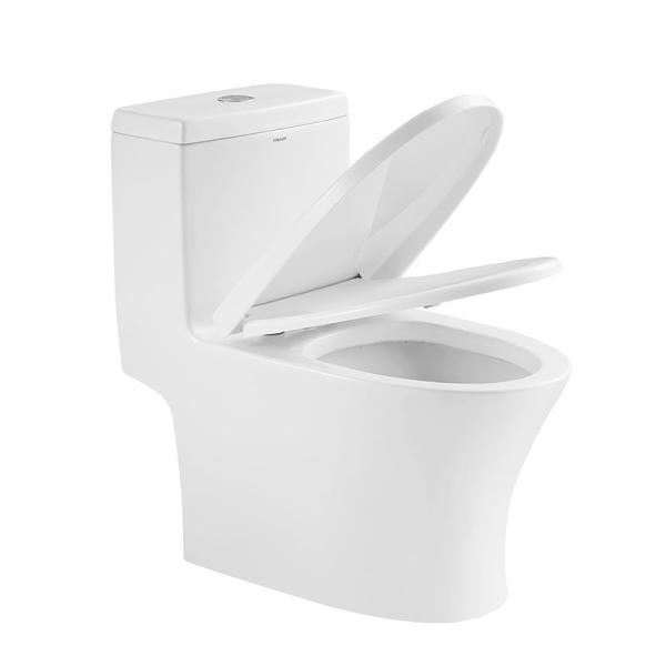 Керамическое одиночное сидение унитаза 705×370×712mm части для Bathroom