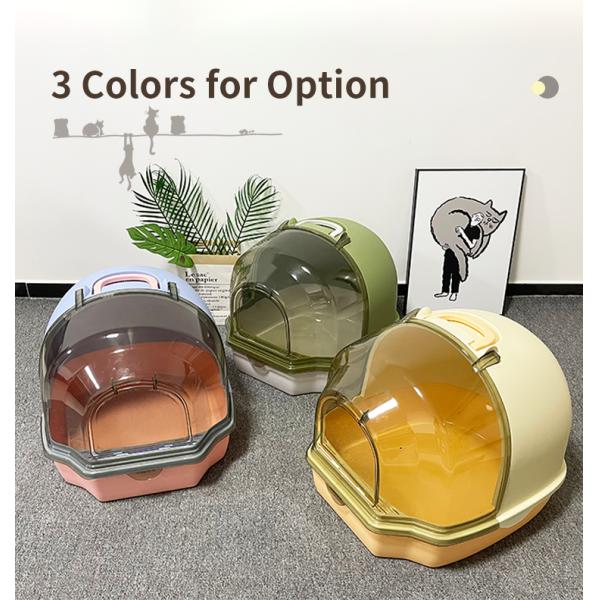 Cat Toilet 2150g Fully Enclosed Flip Top Large Toilets For Self Cleaning 2023 Function