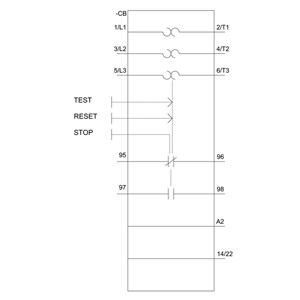 3RU6116-0JB0 Overload Relay 11...16 A for S00 Size Class 10 Motor Protection Low Powe