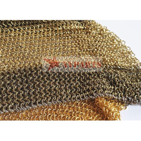 Занавес кольца металла Chainmail 7mm для раздела офиса