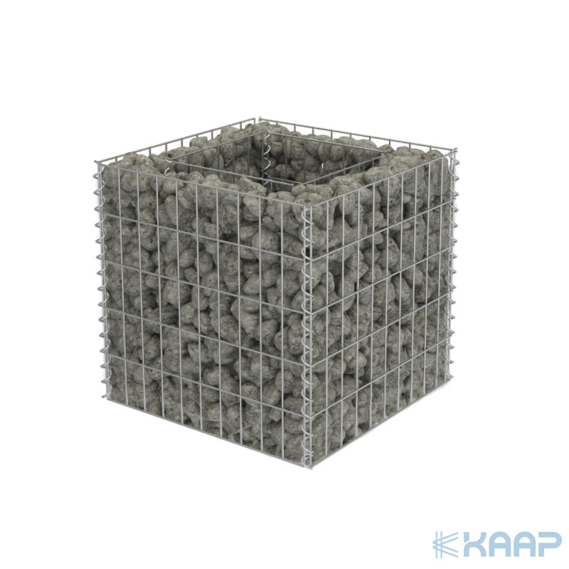 100 x 100mm Q195 гальванизировали сваренную клетку Gabion