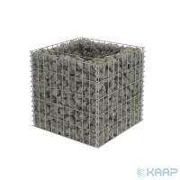 100 x 100mm Q195 galvanizaram a gaiola soldada de Gabion