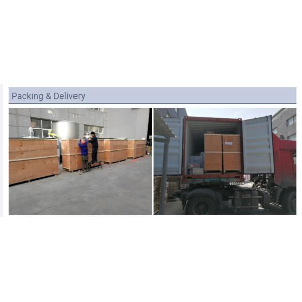 12kw Heating 0.6m3/ Min Gas Water Bottling Machine 1200BPH QGF-1200