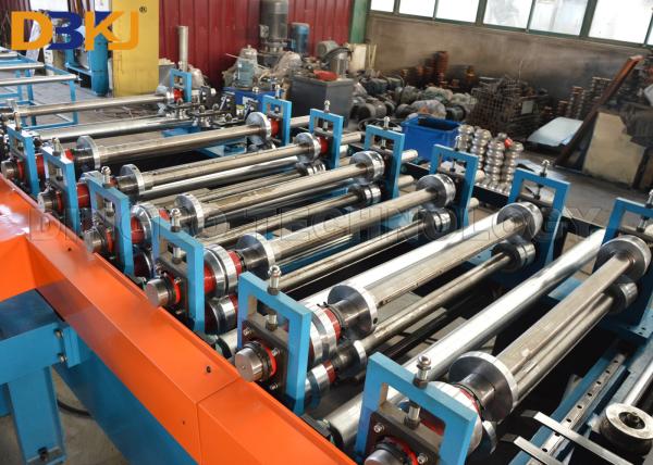 1000mm Galvanized Steel Roof Tile Forming Machine Hydraulic Cutting