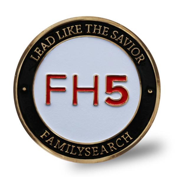 2 Inch - 2.5 Inch Custom Challenge Coin with Soft Enamel and Double Sided Design for Clubs and Organizations