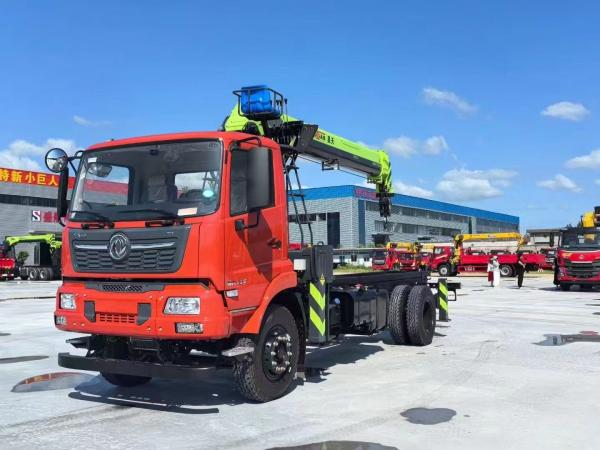 Factory Wholesale Vehicle Mounted 3-ton, 5-ton, 8-ton Telescopic Arm Small Crane for Sale