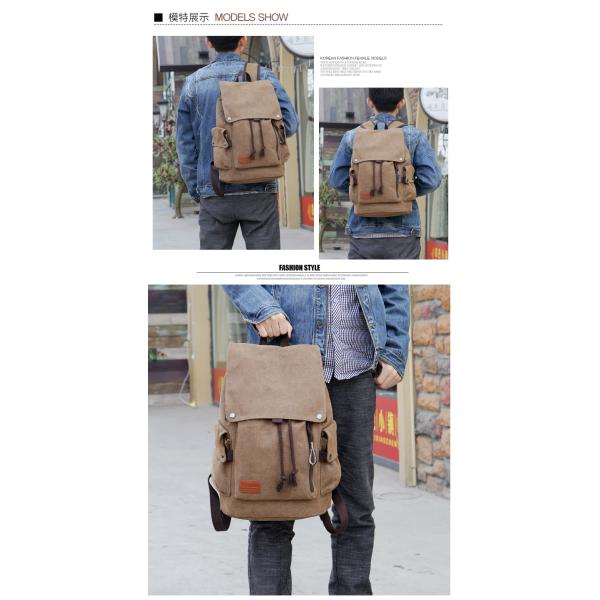 Wholesale Leisure Backpack Men Fashion CanvasBag Computer Bag