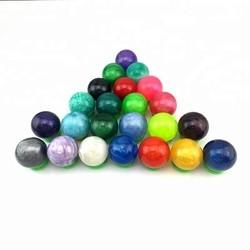 Bola de rolo de massagem de mármore colorido tamanho 54 mm para cuidados de saúde