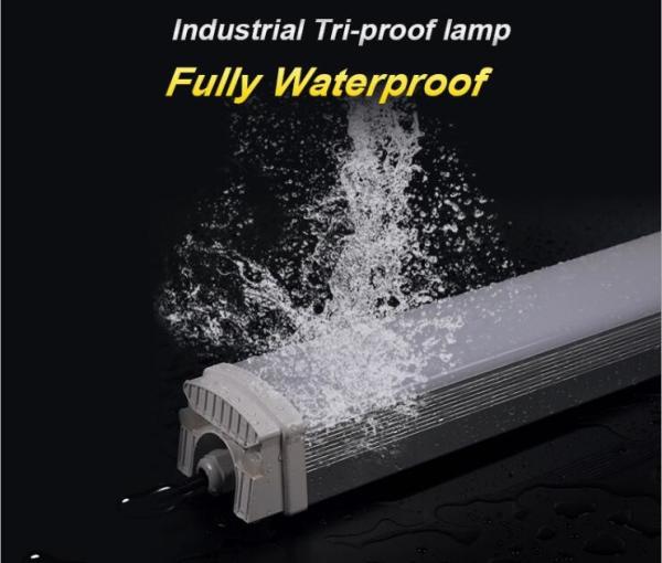 Industrial Lighting Tri-proof Light Fixture 40W 50W Super Bright 160LM/W