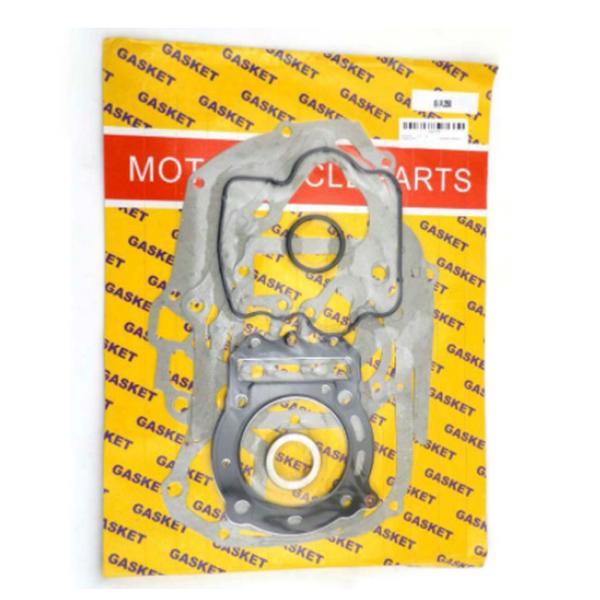 NC250 Balck Silver Head Gasket Set , Metal Anti Corrosion Motorcycle Gasket Kits