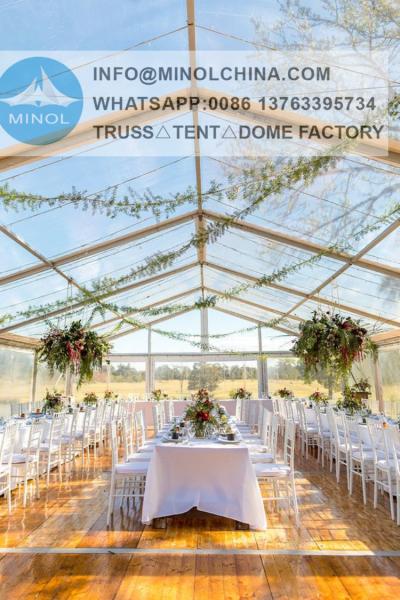 Custom-made Decorating Party Tent Wedding with Air Conditional