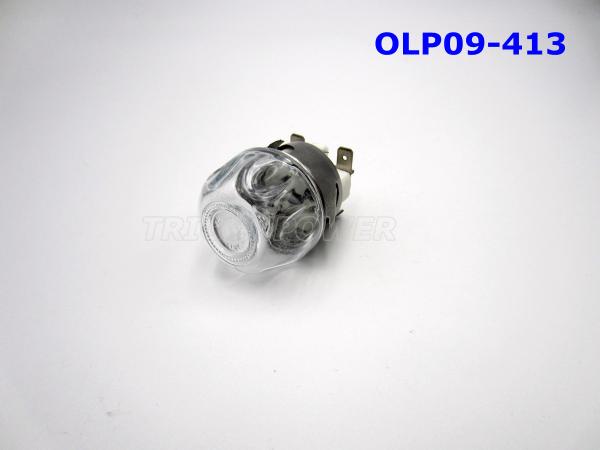 25W Oven Lamp Holder OLP09-413 With Galvanized Steel / Stainless Steel Terminal