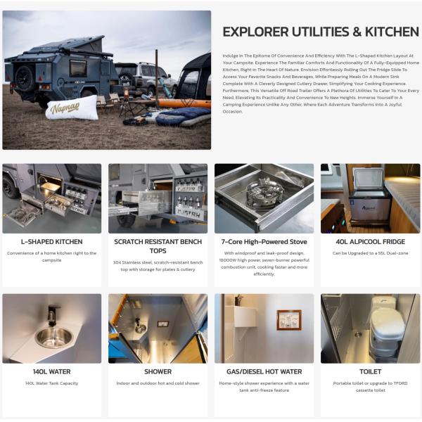 NJSTAR EXPLORER OFFROAD TRAVEL Кэмперный трейлер