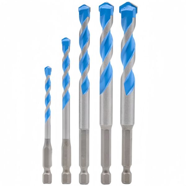 Industrial Concrete Masonry Drill Bit 6mm 12mm Profiled Tungsten Carbide Tip