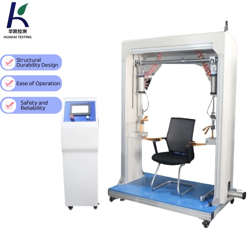 Furniture Testing Machine for Armrest Durability Testing Furniture Testing Equipment for Chair Armrest Load Testing