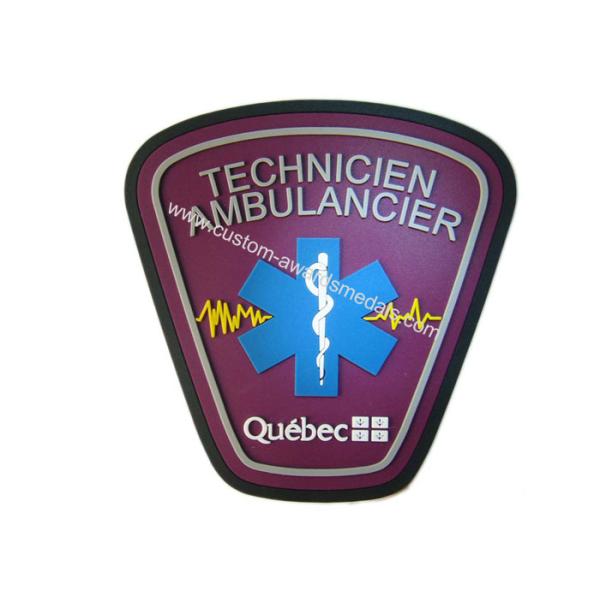 Fashion Ambulancier 2D Soft PVC Coaster, Custom Coaster for Beverage, Drink
