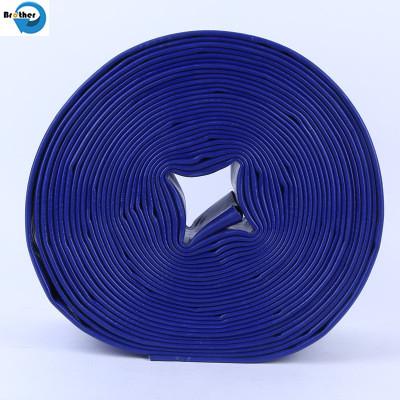3/4 to 16 Inch Water Discharge PVC Layflat / Lay Flat Hose for Irrigation