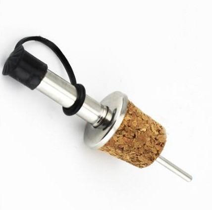 Stainless Steel Wine Liquor Bottle Pourer Spou Oil Pour Spouts Upgrade t with Covers