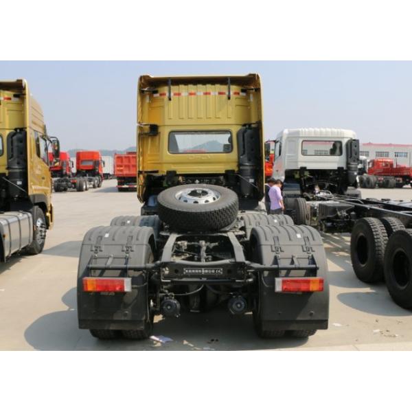 Yellow 10 Wheels Prime Mover Truck 6x4 Drive Mode LHD RHD 375HP CCC Certified