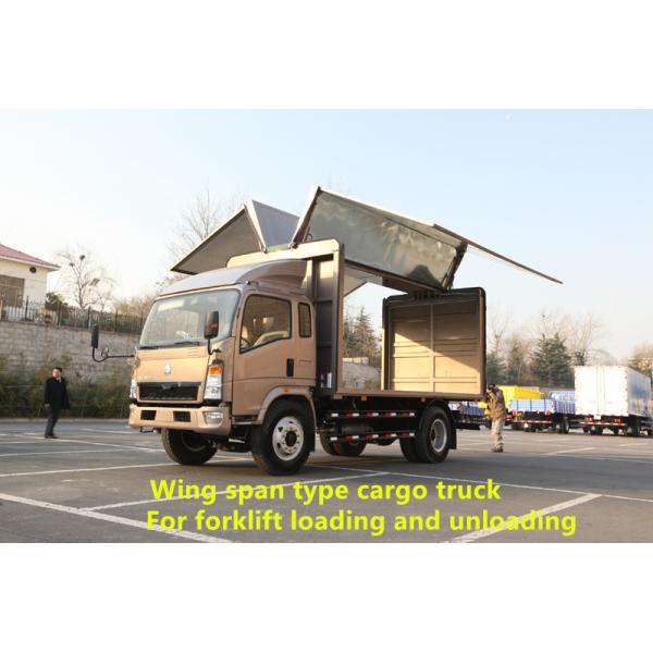 Euro 3 Light Duty Commercial Trucks 4x2 Light Cargo Truck Exhaust Brake