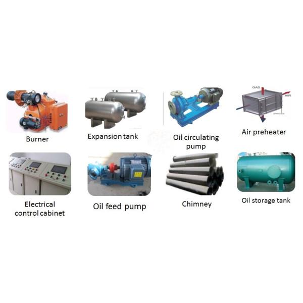 Газовое масло - увольнянный термальный боилер подогревателя масла кондукции/Тхэрмик жидкий боилер для пластиковой индустрии