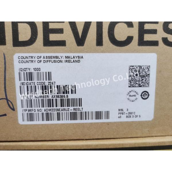 ADM2209EARUZ RS-232 Interface IC World s Smallest Dual-Port 6 Tx/10 Rx RS-232