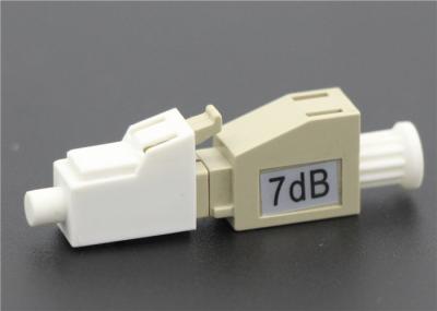 Atenuador da fibra ótica do LC 7dB milímetro 850/1310nm
