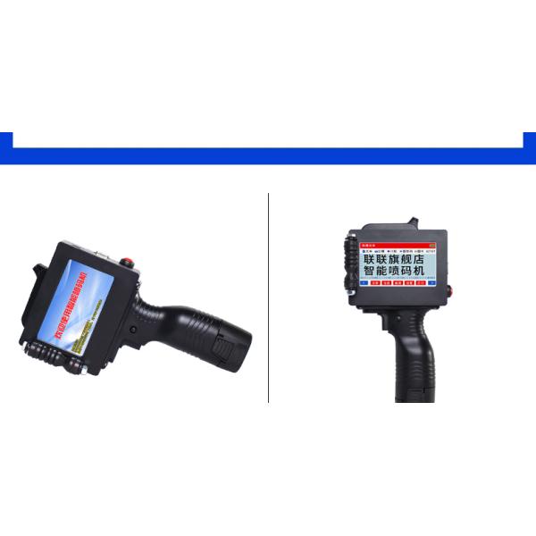 English Language Custom Handjet Batch Coding Machine for Plastic Carton Bottle Body